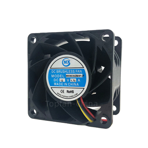 6038 60*60*38mm im lặng xả Quạt thông gió 12V 24V 48V Mini không chổi than DC trục quạt làm mát - Product Image 5