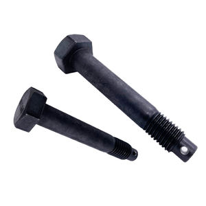 สลักเกลียวกระชับหัวหกเหลี่ยมแบบมีจุดสำหรับสุนัขเหล็กอัลลอยชุบสังกะสี <span class=keywords><strong>Cr6</strong></span>งานตามสั่ง - Product Image 3