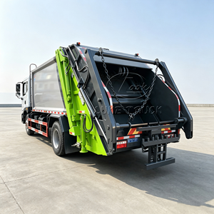 Factory Direct Dongfeng D9 Compressed Garbage Truck 14cbm Waste Compactor Truck with <b>Bin</b> Lifter Hydraulic System for Urban Waste - Product Image 6