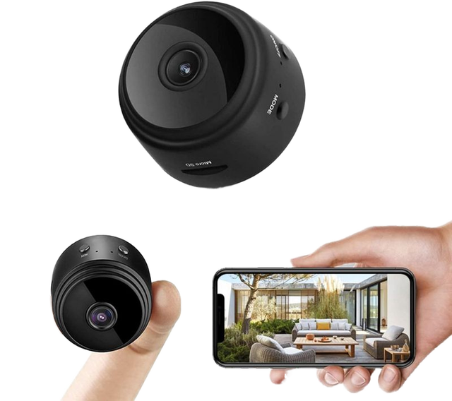 Mini 1080P IP Security Camera Remote HD WiFi Viewing Home Indoor Outdoor Baby Camera