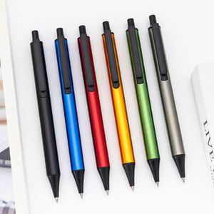 Stylo bille en aluminium 1,0 mm avec logo personnalisé, design original, pour écriture professionnelle, promotionnel, en métal, coloré, avec logo personnalisé 1,0 mm pour l'écriture - Product Image 1
