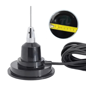 เสาอากาศวิทยุสมัครเล่น VHF รุ่น Long Whip 144-174MHz Hustler พร้อมฐานแม่เหล็ก - Product Image 3
