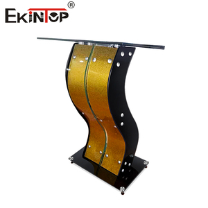 Ekintop Outros Móveis Escolares Professor Professor Púlpito Igreja De Vidro Púlpito De Ouro Igreja De Púlpito De Vidro Moderno Púlpito De Vidro - Product Image 1