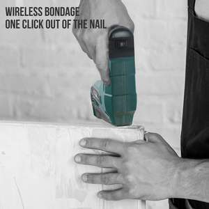 Pistola de grapas inalámbrica de iones de litio de 3.6V con batería recargable, herramienta para carpintería y renovación - Product Image 4