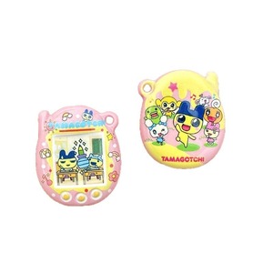 Cuentas de acrílico con forma de <span class=keywords><strong>Tamagotchi</strong></span> de dibujos animados japoneses de 36 mm x 30 mm para cadena de teléfono DIY - Product Image 5
