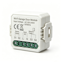Contrôleur d'ouverture de porte de garage intelligent Tuya ZigBee/WiFi, prend en charge les fonctions de synchronisation à distance via l'application, compatible avec Alexa Hey Google