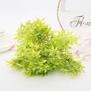 <strong>Artificial</strong> Plant Background Wall Plastic Potted Flower Arrangement Leaves Wedding Road Guide Fake Flower Plant Pepper <strong>Grass</strong> - Product Image 5