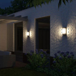 Lámpara <span class=keywords><strong>de</strong></span> Pared Exterior Moderna y Minimalista con Aleación <span class=keywords><strong>de</strong></span> Aluminio Fundido, Lente <span class=keywords><strong>de</strong></span> PC Blanca Difusa, Ultrabrillante para Patio, Villa, Balcón - Product Image 3