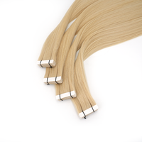 Extensions de cheveux naturels Lanmuse de qualité salon, 100g/paquet, cheveux vierges Remy, Extensiones De Cabello, prix de gros