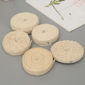 Passamaneria in pizzo ricamato in cotone ecologico per lavori artigianali, decorazioni fai da te per borse e cucito, stile classico - Product Image 2