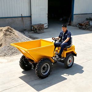 Nuevo Mini Dumper con Volquete Frontal y Cucharón Soldado Reforzado de 0.8m³ para Excavación de Sótanos - Product Image 4