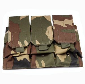 กระเป๋าอุปกรณ์ยุทธวิธีแบบ Molle สำหรับปืนอัดลม ลายพราง พร้อมช่องใส่กระสุนแบบเร็ว ช่องใส่กระสุนสามช่อง - Product Image 6