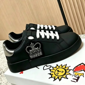 Chaussures de skate en cuir graffiti de créateur, chaussures de scène classiques All-Stars, chaussures de marche confortables de luxe pour hommes et femmes - Product Image 1
