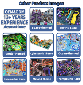 彩色迷你室内儿童游乐场，带滑梯和球池，适合家庭学校使用 - Product Image 5