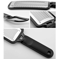 Râpe à pieds géante personnalisable avec logo, lime à callosités, éliminateur de peaux dures, lime à pieds en métal pour pédicure