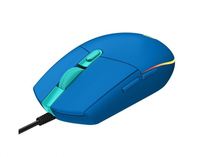 Souris Gaming Optique Filaire Authentique Logitech G102 G203, 6000 DPI, 6 Boutons, Rétroéclairage RGB, Vitesse Réglable, pour Ordinateur Portable/de Bureau