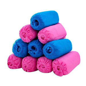 Chaussures plates 100 pièces de couleur rose non tissée <span class=keywords><strong>jetables</strong></span> de haute qualité et bon marché pour femmes - Product Image 5