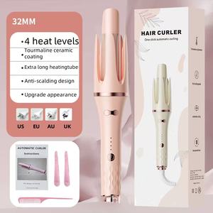 2024 Upgrade New Type Top Sale Profession eller Magic <span class=keywords><strong>Spiral</strong></span> Wand Auto Locken wickler Tragbare automatische Locken wickler - Product Image 3