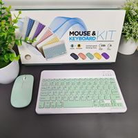 Interface USB de jeu pour Blue Tooth clavier souris ensemble charge sans fil pour Apple téléphones mobiles tablettes universel pour Macaron