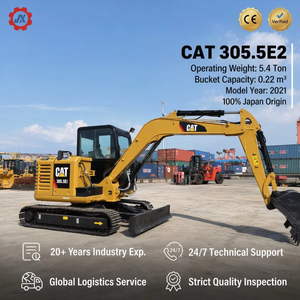 Excavadora Usada Cat 305.5E2, Mini Excavadora Original de Japón, Excavadora de Cadenas Cat 305.5E2 en Venta - Product Image 2