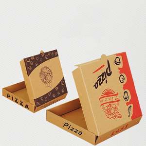 Boîte à pizza personnalisée avec nom imprimé, gaufrage et laminage mat, carton imprimé, machine à boîtes à pizza - Product Image 5