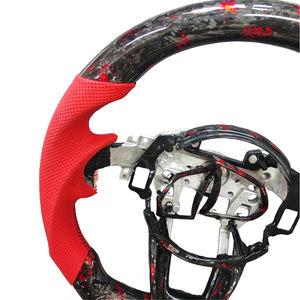 <span class=keywords><strong>Volant</strong></span> en fibre de carbone forgée rouge <span class=keywords><strong>pour</strong></span> la nouvelle Acura TLX, ajustement OEM, personnalisation disponible - Product Image 6