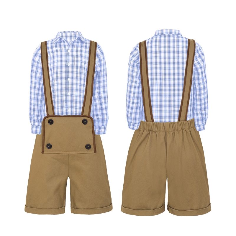 สีน้ำเงินและสีกากี