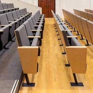 Silla de auditorio multifuncional para salas de conferencias Escuelas Teatros Cines Sillas de reunión para hoteles y teatros - Product Image 3