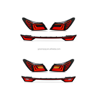 Full Width LED Tail Light Assembly for Toyota Camry 8th Gen 2018-2023 Rear Lamp With Dynamic Turn Signal