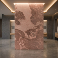 Revêtement mural en marbre blanc Cosmo de qualité supérieure, pierre naturelle, imperméable, durable, 100 % écologique, pour cuisine, maison, hall, entrepôt