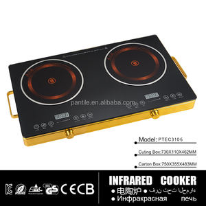 Induktionskochfeld Frigidaire Professional Restaurant Eurokera Tragbarer Induktionsherd Vollflächig 2-Brenner Induktionskochfeld - Product Image 5