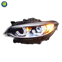 YU GUANG lampu depan LED BMW 2 Series, F22 220i 225i 2014-2021 Upgrade LED siang hari lampu proyektor DRL