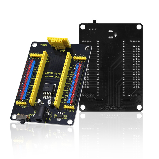 Keyestudio ESP32 S3 Mini Sensor Shield Expansion Board Applicable to ESP32 S3 Mini Development Board