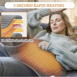 Almohadilla Térmica Lavable con Cable Calefactor y Termostato Ajustable para Alivio del Dolor de Espalda, Cuello, Hombros, Abdomen, Rodillas y Piernas, Precio al por Mayor - Product Image 4