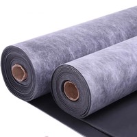 Panneau d'isolation acoustique en feutre insonorisant MLV gris moderne pour chambres et studios