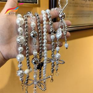 Décorations de chaussures en fausse chaussure, chaîne de lacets en perles et strass, décorations de chaussures pour baskets - Product Image 4