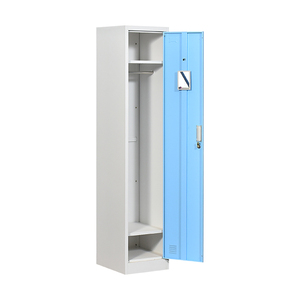 Casier à vêtements scolaire en métal à une porte, en acier, pas cher - Product Image 1