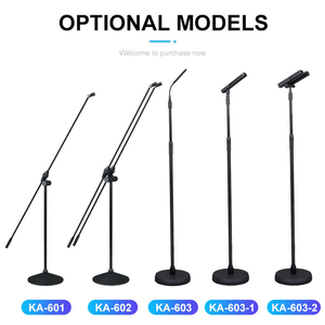 ไมโครโฟนแบบตั้งพื้น Gooermi รุ่น KA-Series ปรับความสูงได้ สำหรับการประชุม วงประสานเสียง และการบรรยาย - Product Image 2