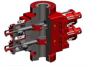 כלי קידוח איכותיים בתקן API, דאבל רם <span class=keywords><strong>BOP</strong></span>, עבור ציוד קידוח נפט או שדות נפט - Product Image 4
