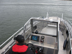 20ft Aluminium Sport Yacht 6,1 m Hochgeschwindigkeits-Landungsboot mit <span class=keywords><strong>YAMAHA</strong></span> 150 PS Außenbordmotor zum Angeln - Product Image 3