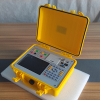Testeur de rapport de transfert JH2704, testeur de rapport de tension de transformateur avec fonction de test de tirage et écran LCD de 5,6 pouces