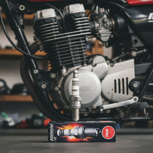 Bujía de iridio Kawasaki BN 125 Eliminator CR7EIX, modelo 1998+, fabricada en Turquía - Product Image 3