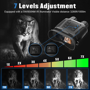 Jumelles de lunettes de Vision nocturne <span class=keywords><strong>infrarouge</strong></span> <span class=keywords><strong>prix</strong></span> usine avec caméra vidéo de Vision 4K pour l'exploration en plein air chasse pêche - Product Image 2