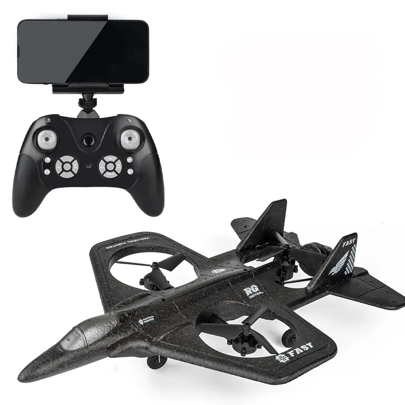 2.4g 4ch rc controle remoto lutador, drone, combate, avião, brinquedo, espuma, avião com câmera