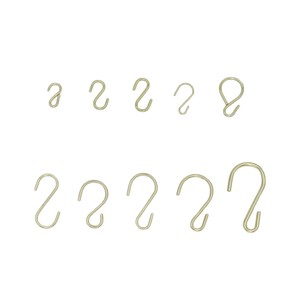Gancho de Pared de Hierro Tipo S, Capacidad de Carga de 1-3 kg, Multifuncional, para Colgar Abrigos, Sombreros y Herramientas, Marcas Independientes - Product Image 5
