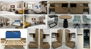 Meubles d'hôtel de haute qualité Hampton by Hilton - Product Image 5