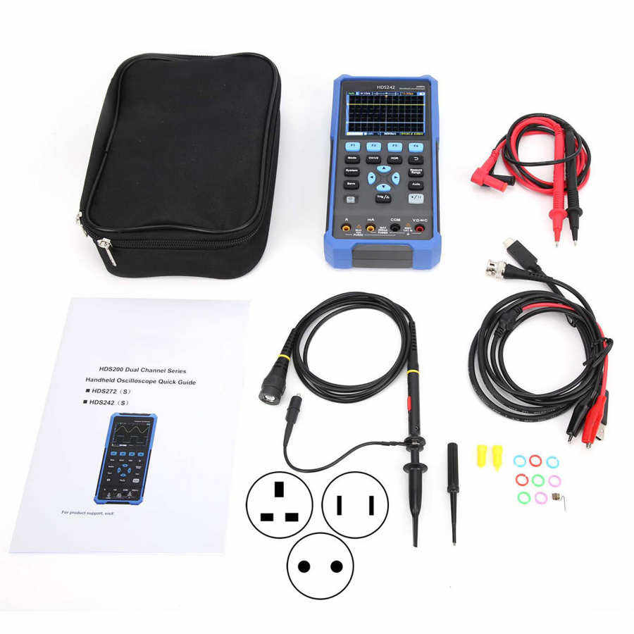 OWON HDS242 Handheld Digital Oscilloscope, 2 Channels, 40MHz