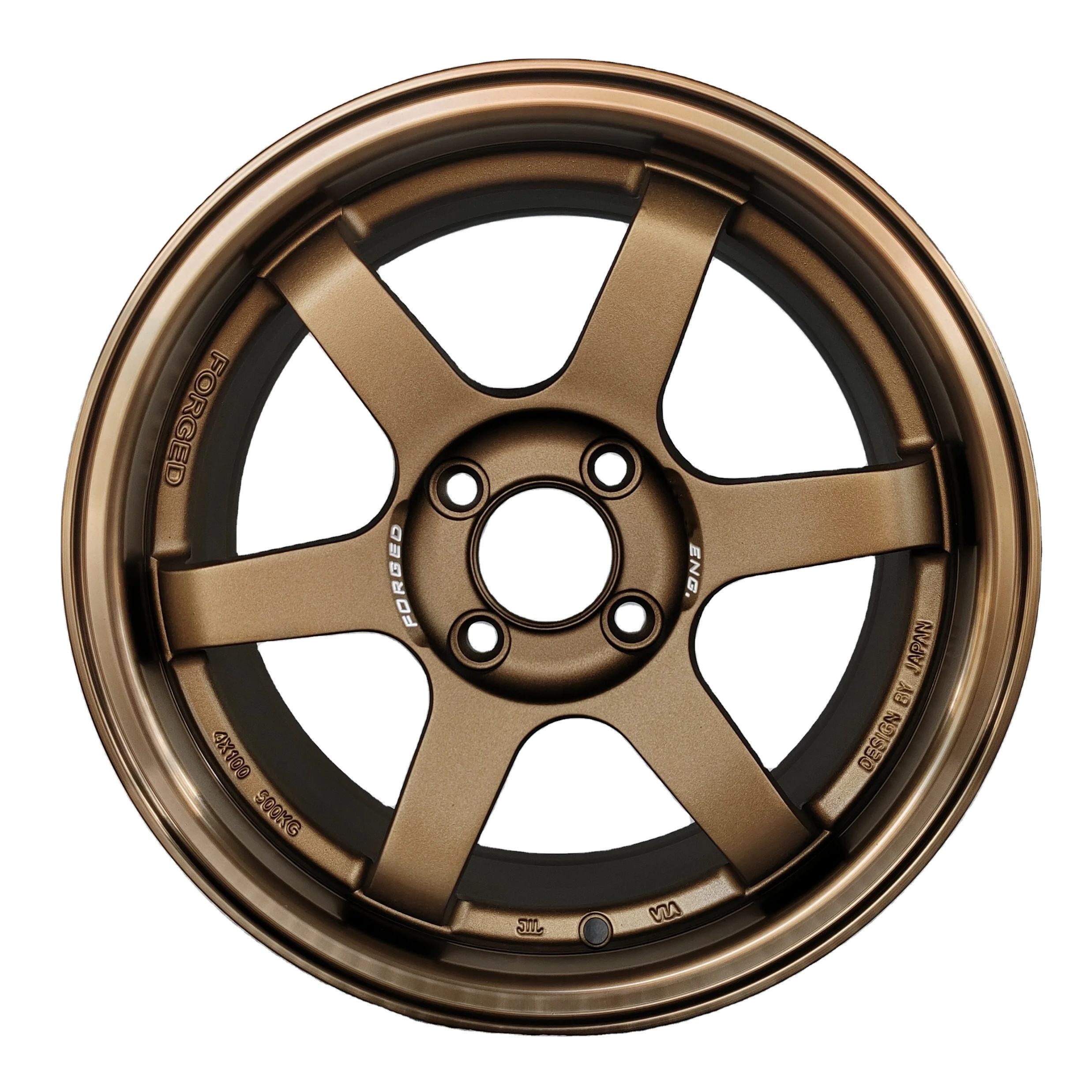 R15 Bronze Car Wheels Aluminum Rims Quality Style