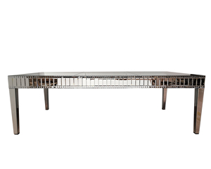 <span class=keywords><strong>Mesa</strong></span> de <span class=keywords><strong>Comedor</strong></span> Grande Moderna con Diseño de <span class=keywords><strong>Mosaico</strong></span> y Espejo para Eventos, Bodas y Hogar - Product Image 2