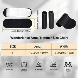 Unisex Neoprene palestra Fitness braccio Trimmer fascia sudore Sauna dimagrante braccio Shaper per le donne a perdere grasso - Product Image 5